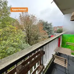 Appartement 1 pièce 27,86 m2 Lille à louer